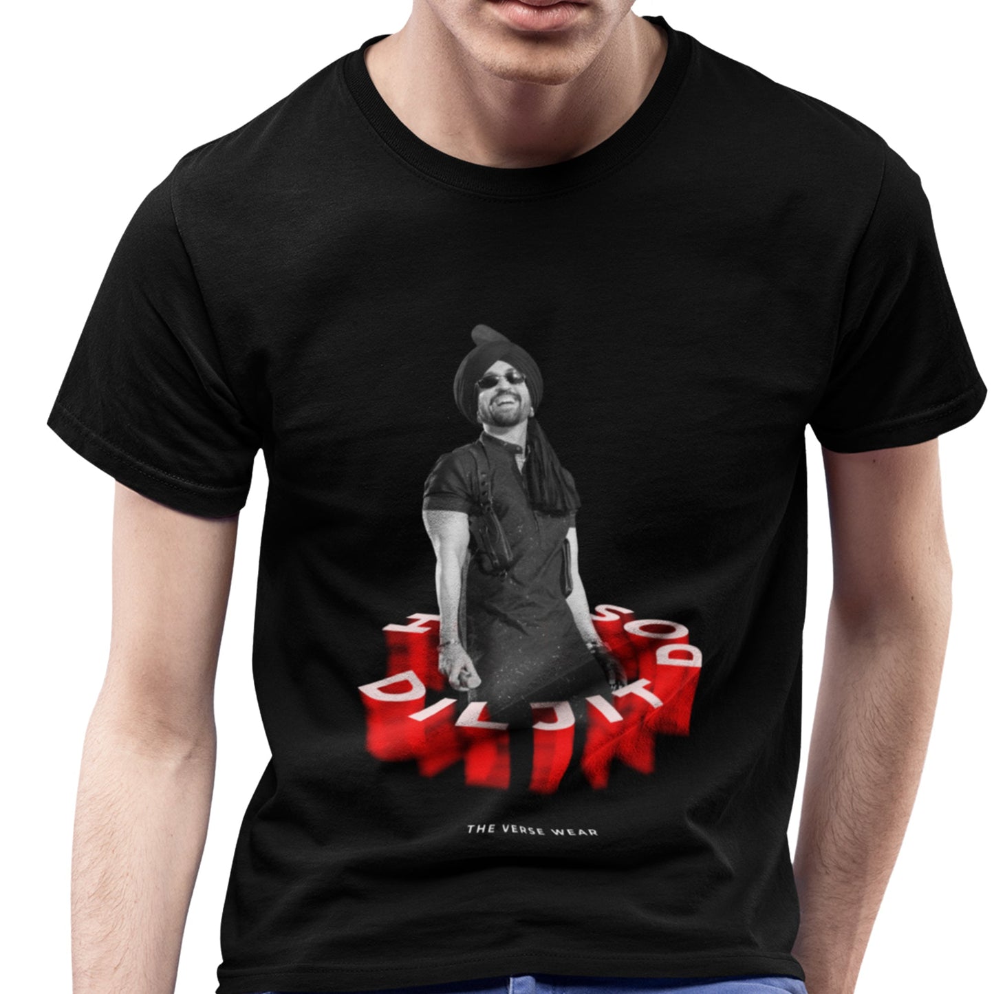 diljit dosanjh reguar size t shirt