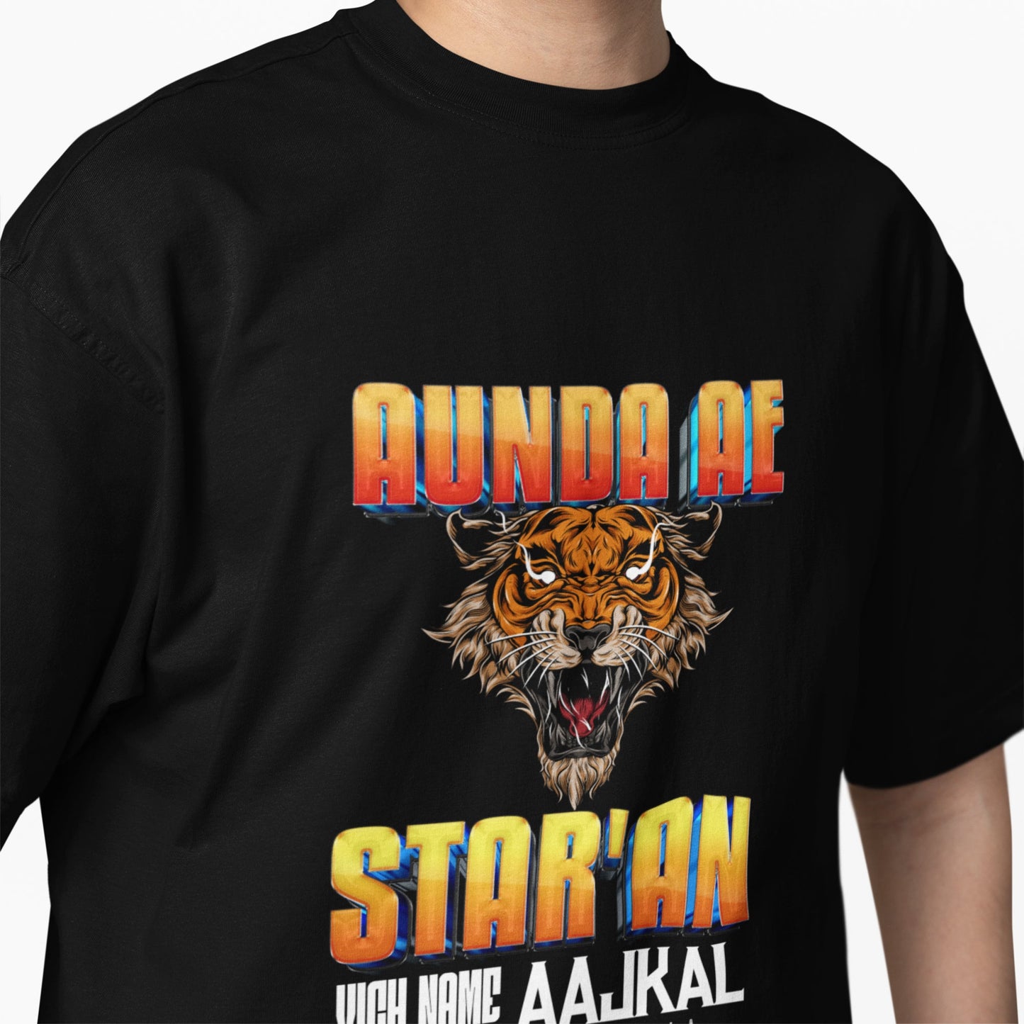 Sidhu Moosewala Oversized T-Shirt