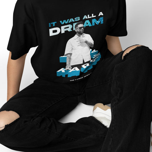 ALL A DREAM KARAN AUJLA UNISEX COTTON OVERSIZED T-SHIRT